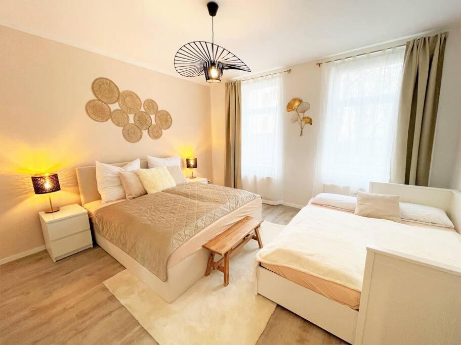 Casarina - Charmante Wohnung Direkt Am Zoo Mit Sauna Leipzig Luaran gambar
